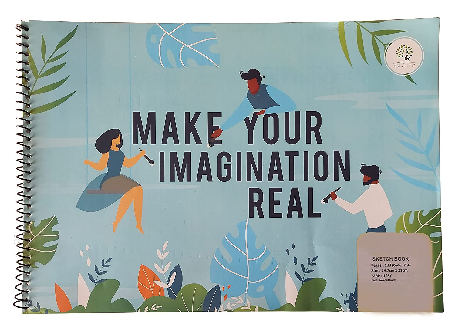 A4 Handy and Stylish Compact and Easy to Carry Sketch Book