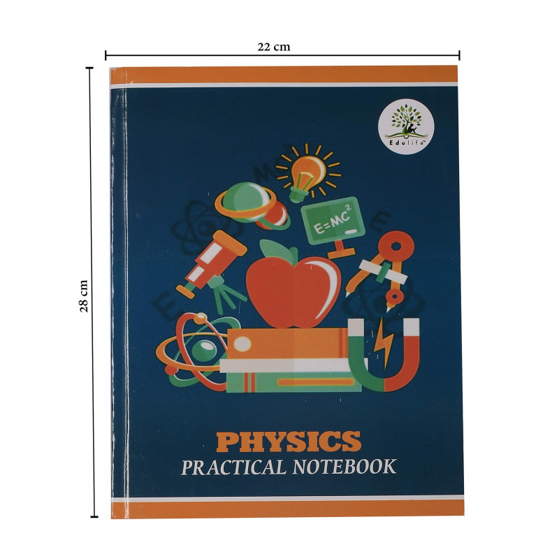 Physics,Pratical Practice Notebook 200 Pages