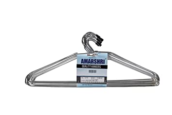 Amarshri Hanger for Clothes, Mild Steel Chrome Plating Hange