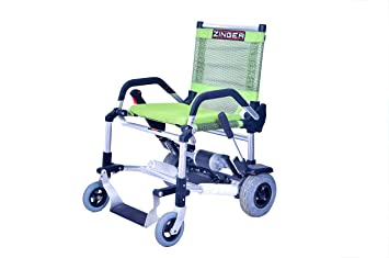 Shubhra Trading Company Electric Wheelchair Zinger, Folding 