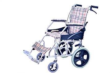 Shubhra Trading Company Almunium Wheelchair Transport Wheelc