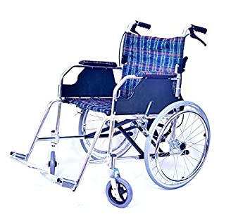 Shubhra Trading Company Almunium Wheelchair Transport Wheelc