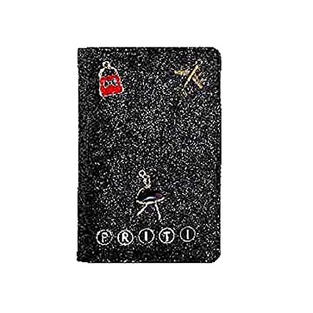 Personalized Passport Cover with Charm for Unisex and Women 