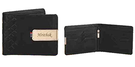 Personalised Leather Wallet with Your Name | Mens Stylish F