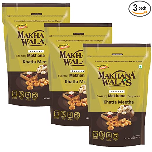 Makhanawalas Roasted & Flavoured Makhana (Foxnuts) | Gorgon