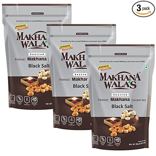 Makhanawalas Roasted & Flavoured Makhana (Foxnuts) | Gorgon