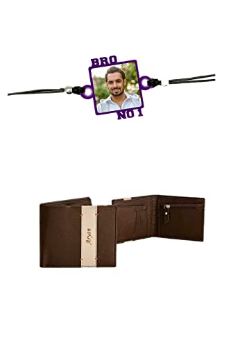 Personalized Rakhi For your Brother with Personalized Wallet