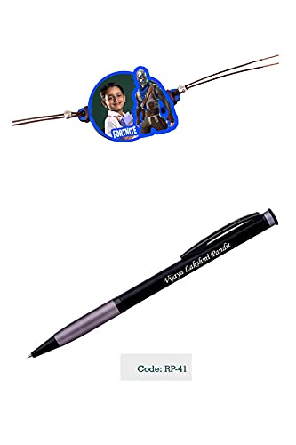 Personalized Rakhi For your Brother with Personalized Pen |C